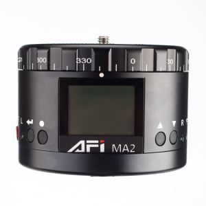 Metal 360 ° Auto-Rotación Panorámica Motor eléctrico Cabeza de bola para cámara DSLR AFI MA2